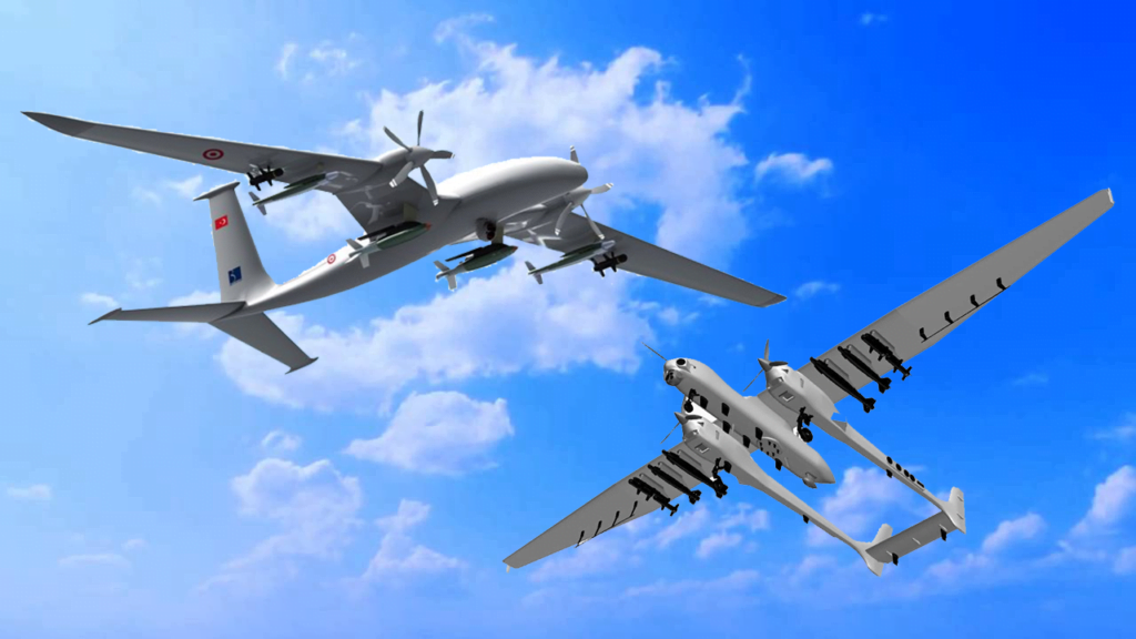 Yeni İHA insansız hava aracı silahlı taarruzi akıncı aksungur