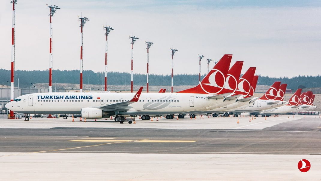 türk hava yolları uçakları