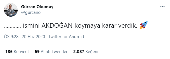 akdogan fuzesi tubitak sage gurcan okumus