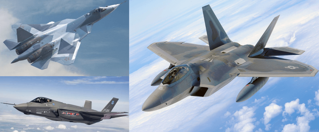 f-22 vs f-35 vs s-57 vs f-22 karsilastirma savas ucaklari