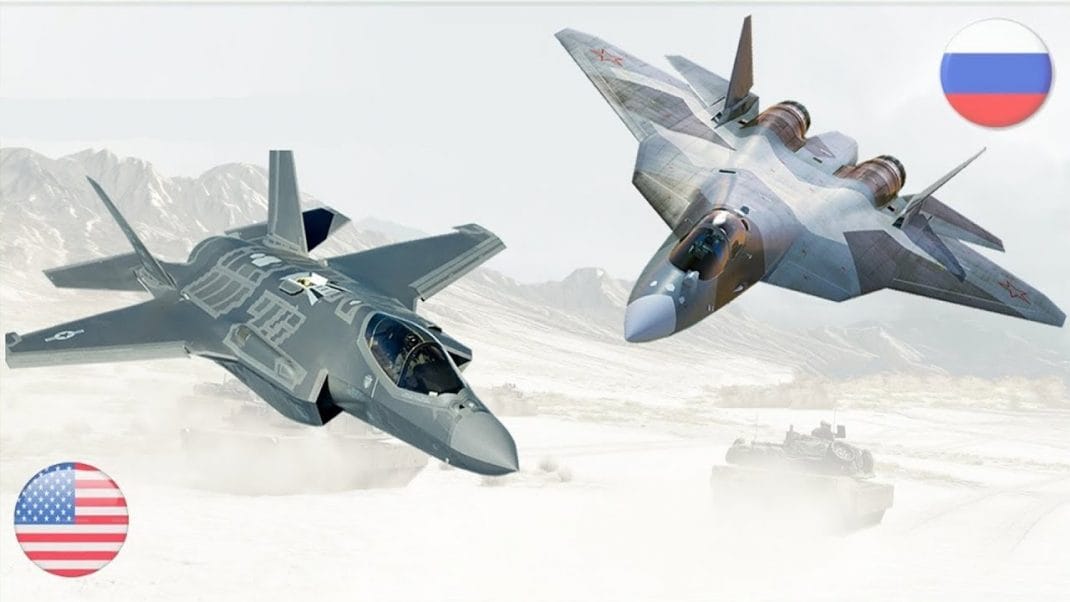 su 57 vs f35