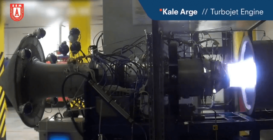 kale arge ktj 3200 turbojet motor projesi