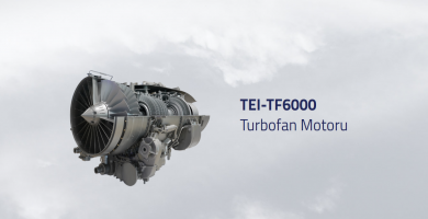 tei tf6000 turbofan motoru tusas motor sanayii jet motoru
