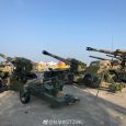 Chinese made Type 66 howitzer ammunition with a caliber of 152 millimeters allegedly being used by Russia