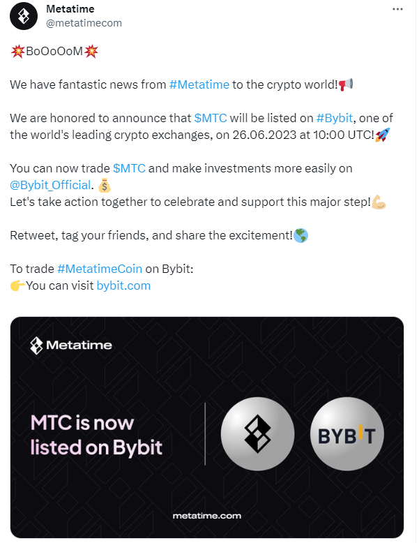 Metatime Coin MTC