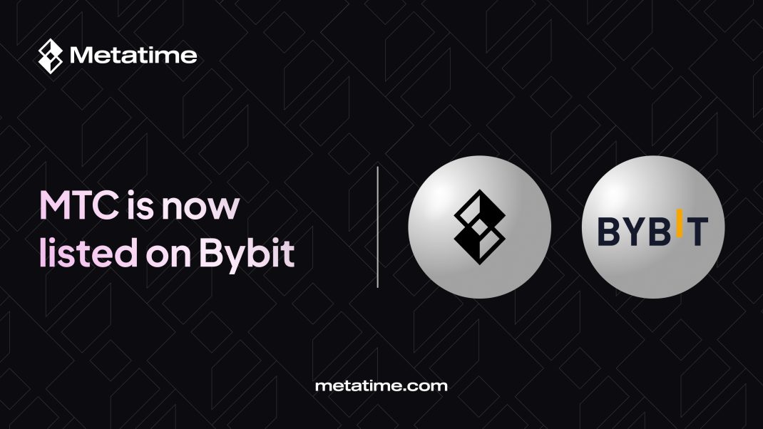 Metatime Coins First Exchange Listing on Bybit